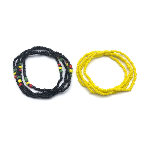 Image of Bohemia Colorful Beads Waist Belly Beach Waistband Bikini Beads Jewelry-FrenzyAfricanFashion.com