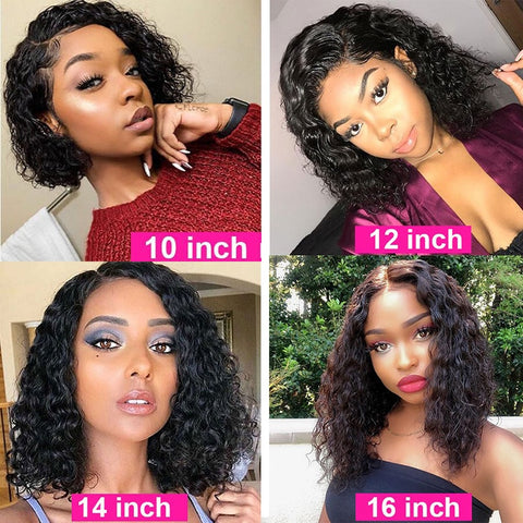 Image of Malaysian Water Wave Bob Wigs-FrenzyAfricanFashion.com