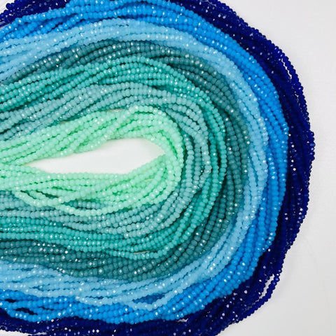 Image of Waist Beads Jewelry Necklace Glass Beads-FrenzyAfricanFashion.com