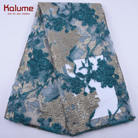 Image of African Jacquard Lace Brocade-FrenzyAfricanFashion.com