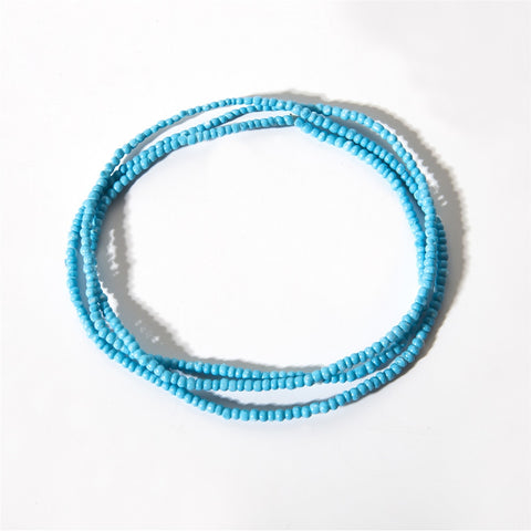 Image of Bohemia Colorful Beads Waist Belly Beach Waistband Bikini Beads Jewelry-FrenzyAfricanFashion.com