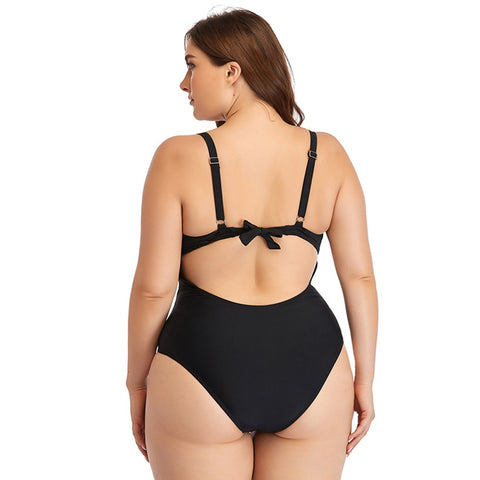 Image of Plus Size Swimsuits Women One Piece Bathing Suit-FrenzyAfricanFashion.com
