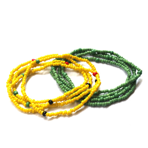 Image of Bohemia Colorful Beads Waist Belly Beach Waistband Bikini Beads Jewelry-FrenzyAfricanFashion.com