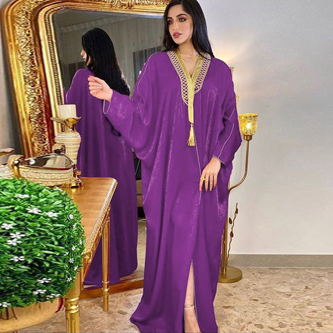 Image of Abayor Women Moroccan Caftan Evening Dress-FrenzyAfricanFashion.com