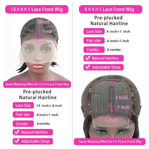 Image of Human Hair Honey Blonde Transparent Lace Wigs T Part Brazilian Bone Straight Lace Front-FrenzyAfricanFashion.com