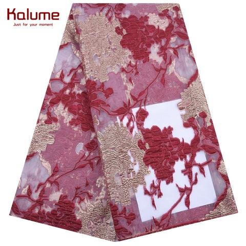 Image of African Jacquard Lace Brocade-FrenzyAfricanFashion.com