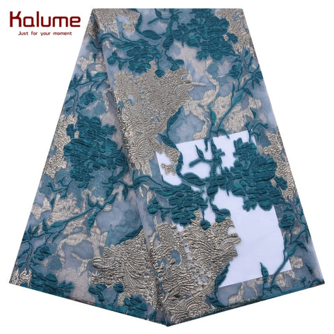 Image of African Jacquard Lace Brocade-FrenzyAfricanFashion.com