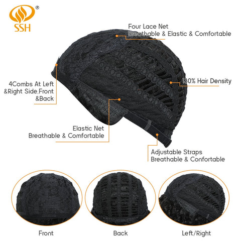 Image of Short Human Hair Wig Women Straight Remy Hair Bob-FrenzyAfricanFashion.com