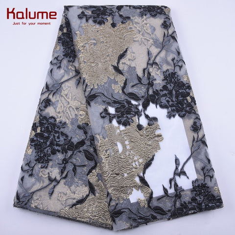 Image of African Jacquard Lace Brocade-FrenzyAfricanFashion.com