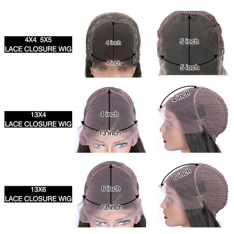 Image of Straight lace frontal human hair Transparent swiss hd lace-FrenzyAfricanFashion.com