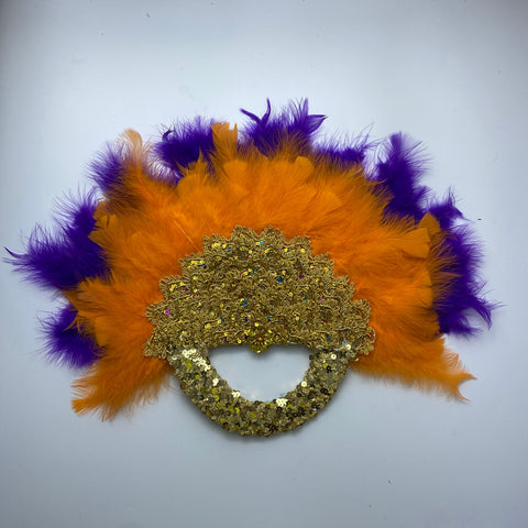 Image of Bridal Turkey Nigerian Feather Fans for Wedding Party-FrenzyAfricanFashion.com