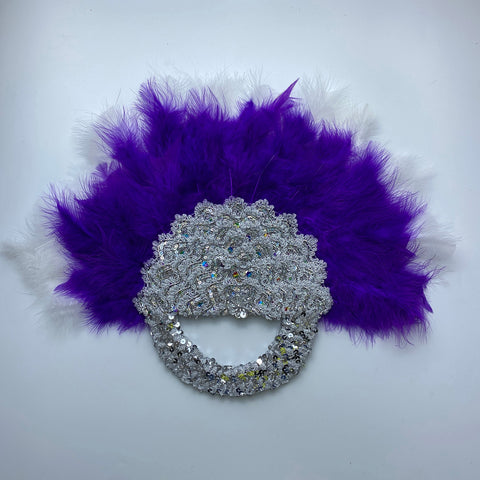 Image of Bridal Turkey Nigerian Feather Fans for Wedding Party-FrenzyAfricanFashion.com