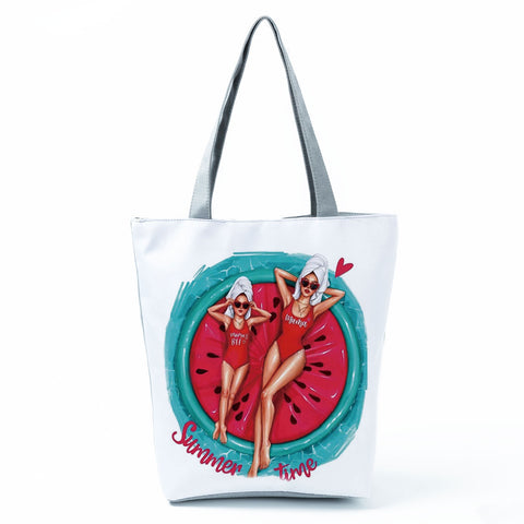 Image of Beautiful Fashion Shoulder Bag Eco Portable Shopping Tote for Women-FrenzyAfricanFashion.com