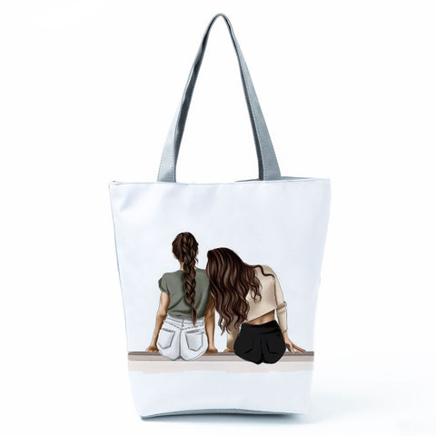 Image of Beautiful Fashion Shoulder Bag Eco Portable Shopping Tote for Women-FrenzyAfricanFashion.com