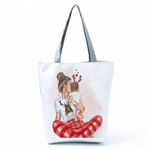 Image of Beautiful Fashion Shoulder Bag Eco Portable Shopping Tote for Women-FrenzyAfricanFashion.com