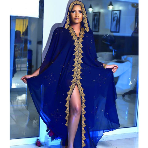 Image of Abaya Kaftan Hijab Dresses Women Kimono Caftan-FrenzyAfricanFashion.com