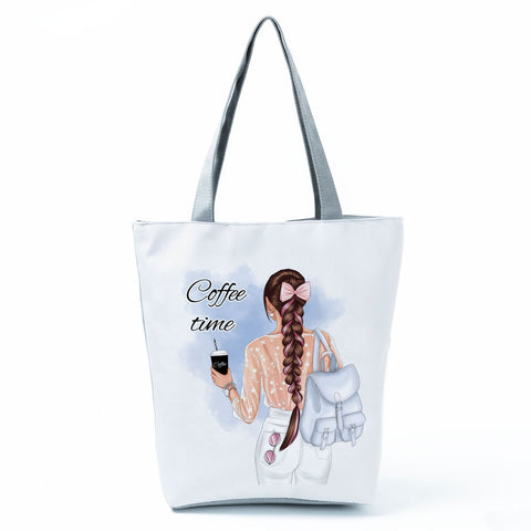 Image of Beautiful Fashion Shoulder Bag Eco Portable Shopping Tote for Women-FrenzyAfricanFashion.com
