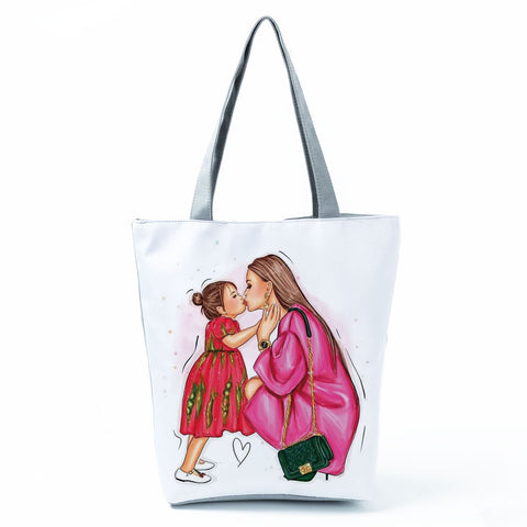 Image of Beautiful Fashion Shoulder Bag Eco Portable Shopping Tote for Women-FrenzyAfricanFashion.com