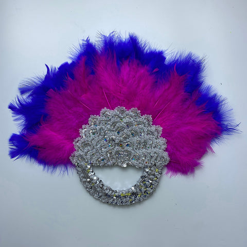 Image of Bridal Turkey Nigerian Feather Fans for Wedding Party-FrenzyAfricanFashion.com