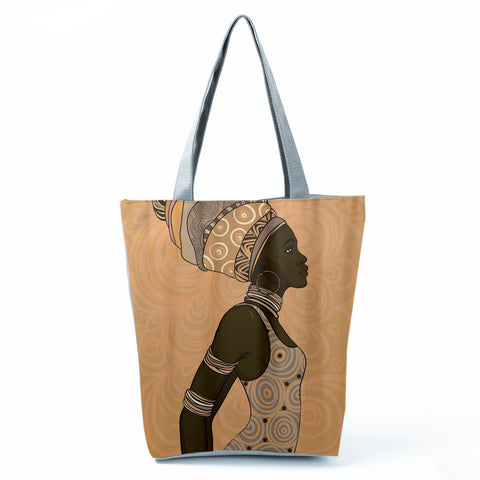 Image of Beautiful Fashion Shoulder Bag Eco Portable Shopping Tote for Women-FrenzyAfricanFashion.com