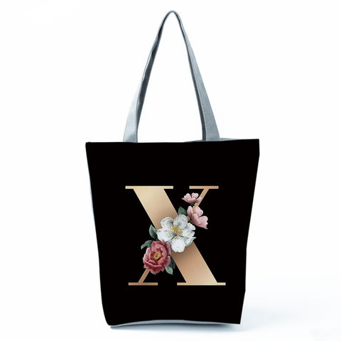 Image of Letter Alphabets Women Tote Shoulder Handbag-FrenzyAfricanFashion.com