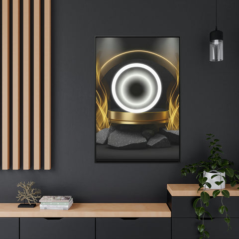 Image of Wall Art Canvas Print | Abstract Room Decor Living Room Bedroom Office Vertical Frame | New Home Decoration-FrenzyAfricanFashion.com