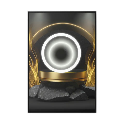 Image of Wall Art Canvas Print | Abstract Room Decor Living Room Bedroom Office Vertical Frame | New Home Decoration-FrenzyAfricanFashion.com