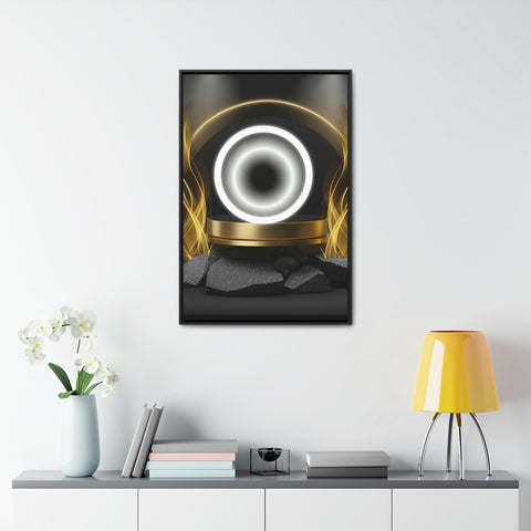 Image of Wall Art Canvas Print | Abstract Room Decor Living Room Bedroom Office Vertical Frame | New Home Decoration-FrenzyAfricanFashion.com