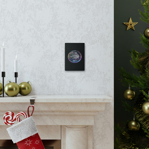 Image of Canvas Wall Decor | House Decor | Inspirational Wall Arts | Bubble Design "Our individual perspectives are unique, chase your dreams."-FrenzyAfricanFashion.com