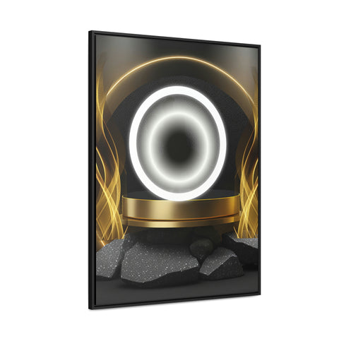 Image of Wall Art Canvas Print | Abstract Room Decor Living Room Bedroom Office Vertical Frame | New Home Decoration-FrenzyAfricanFashion.com