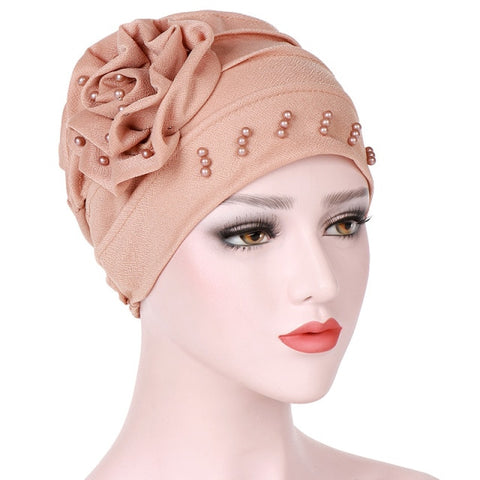 Image of Women's Hijabs Turban Elastic Head Cap Scarf-FrenzyAfricanFashion.com