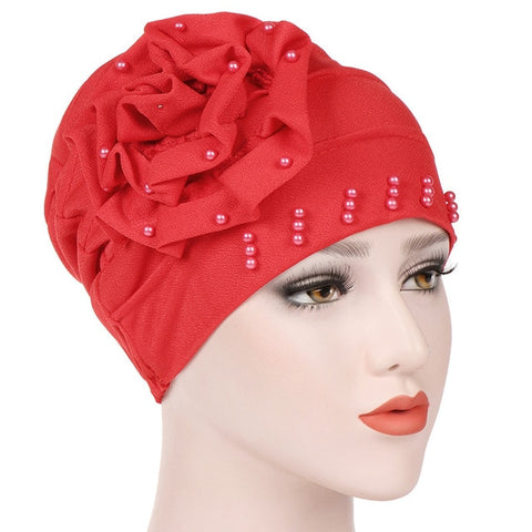 Image of Women's Hijabs Turban Elastic Head Cap Scarf-FrenzyAfricanFashion.com
