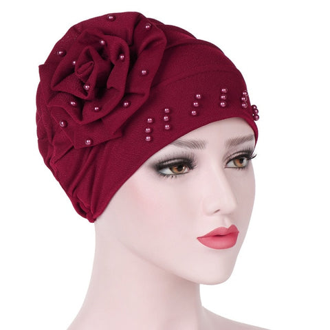 Image of Women's Hijabs Turban Elastic Head Cap Scarf-FrenzyAfricanFashion.com
