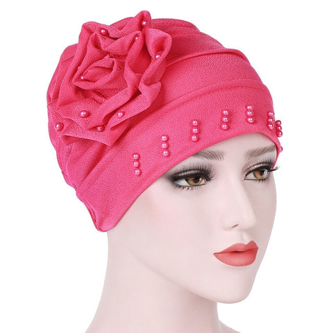 Image of Women's Hijabs Turban Elastic Head Cap Scarf-FrenzyAfricanFashion.com