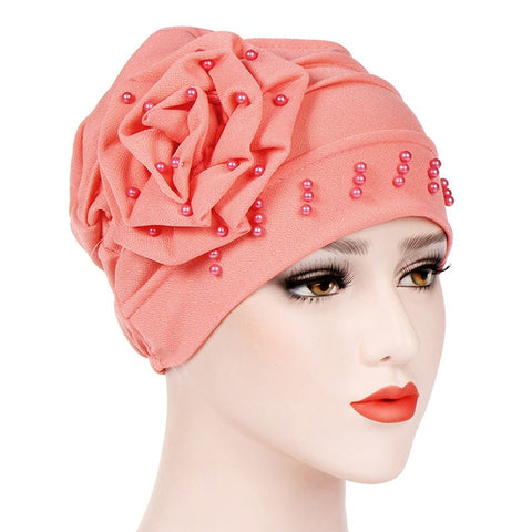 Image of Women's Hijabs Turban Elastic Head Cap Scarf-FrenzyAfricanFashion.com