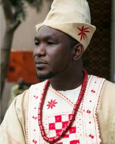 Image of Genuine Coral African Beads Necklace-FrenzyAfricanFashion.com