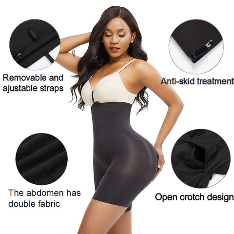 Image of Shapewear Full Body Suit Shaper High Waist Trainer Cinchers Lovani-FrenzyAfricanFashion.com
