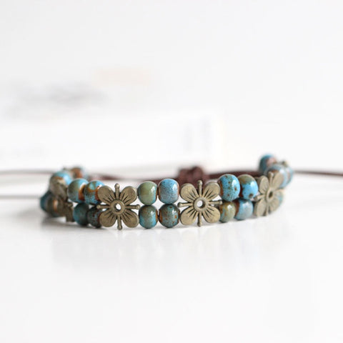 Image of Glaze Ceramic Trinkets Women Fashion Bracelets-FrenzyAfricanFashion.com