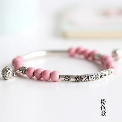 Image of Ceramic Bracelets Retro bracelet woman girl gift Fashion Jewelery-FrenzyAfricanFashion.com