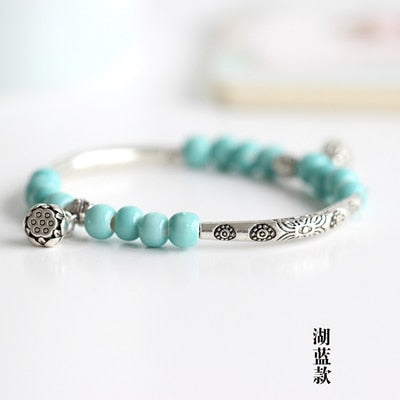 Image of Ceramic Bracelets Retro bracelet woman girl gift Fashion Jewelery-FrenzyAfricanFashion.com