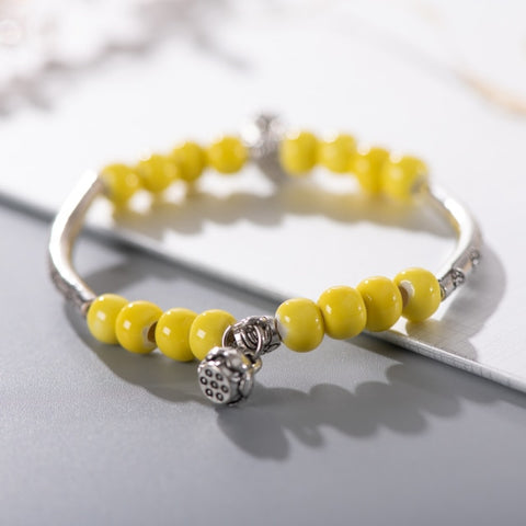 Image of Ceramic Bracelets Retro bracelet woman girl gift Fashion Jewelery-FrenzyAfricanFashion.com