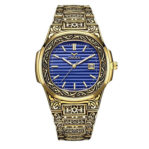 Image of Peter Men luxury Retro Watch-FrenzyAfricanFashion.com