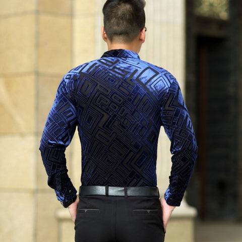 Image of Bandas Velvet Thermal Shirt-FrenzyAfricanFashion.com