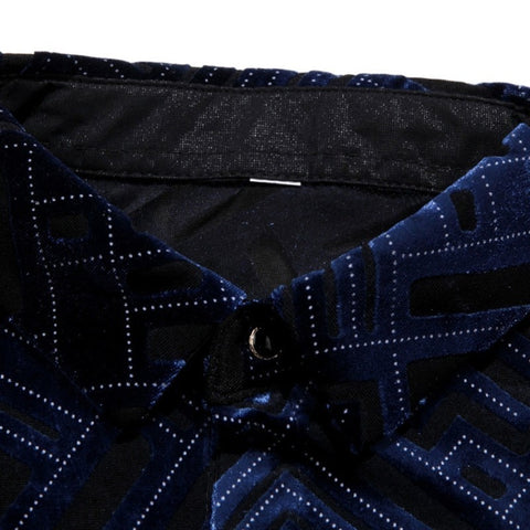 Image of Bandas Velvet Thermal Shirt-FrenzyAfricanFashion.com