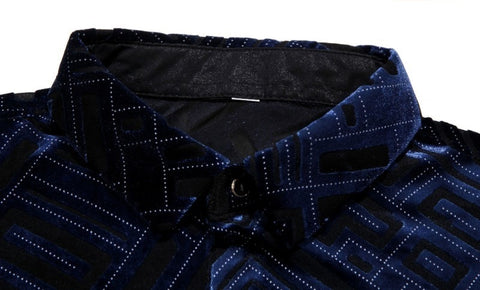 Image of Bandas Velvet Thermal Shirt-FrenzyAfricanFashion.com