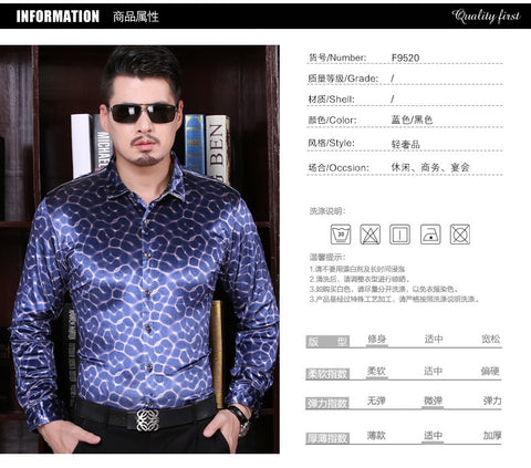 Image of Fashion Velvet Shirt Long Sleeve Plaid-FrenzyAfricanFashion.com