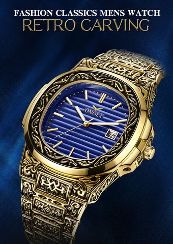 Image of Peter Men luxury Retro Watch-FrenzyAfricanFashion.com
