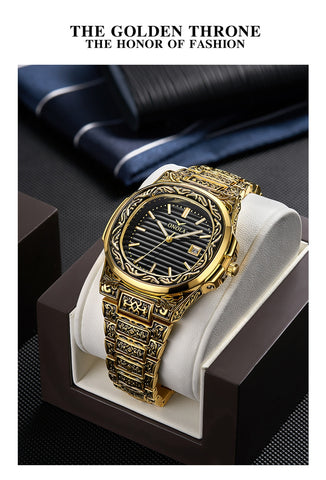 Image of Peter Men luxury Retro Watch-FrenzyAfricanFashion.com