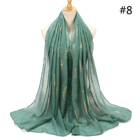 Image of Women Cotton Linen Shawl Hijab-FrenzyAfricanFashion.com