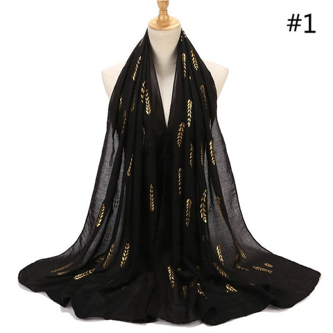 Image of Women Cotton Linen Shawl Hijab-FrenzyAfricanFashion.com